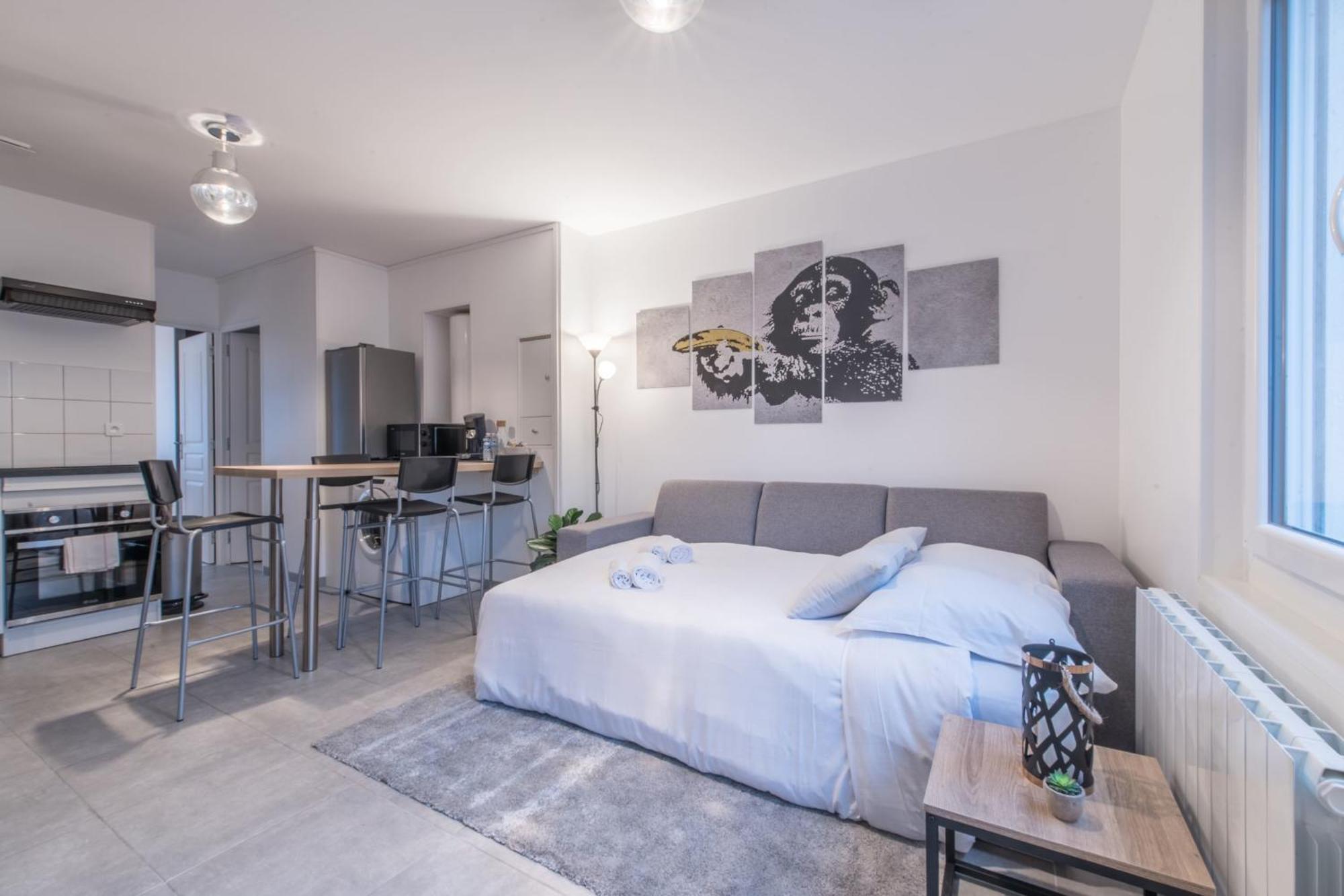 L'Urbain - 600M Gare - Parking Apartment Saint-Nazaire  Exterior photo